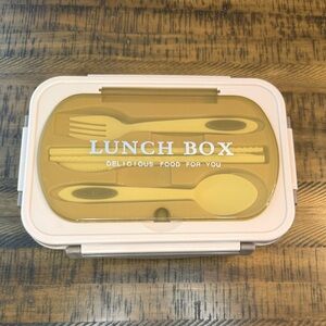 Lunch Box with Utensils